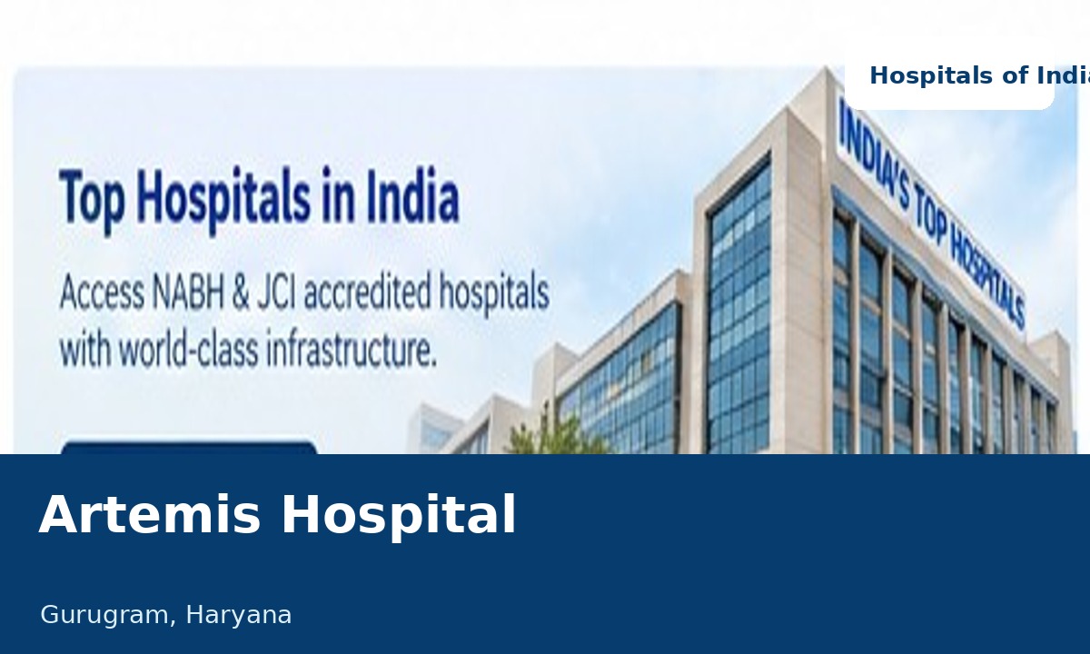 Artemis Hospital hospital visual