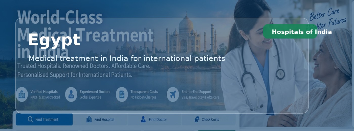 Egypt Patients | Hospitals of India